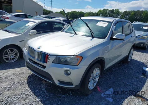 2013 BMW X3 xDrive28I from USA, damaged, VIN 5UXWX9C56D0D06466